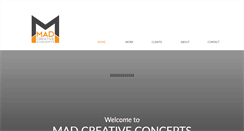 Desktop Screenshot of madcreativeconcepts.com